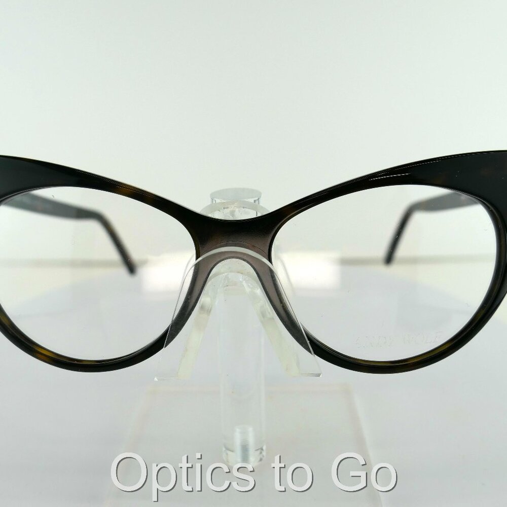 ANDY WOLF 5087 COL: B  (DARK TORTOISE )  54-14-140 Eyeglass Frames